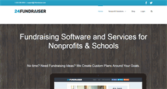 Desktop Screenshot of 24fundraiser.com