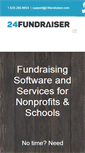 Mobile Screenshot of 24fundraiser.com